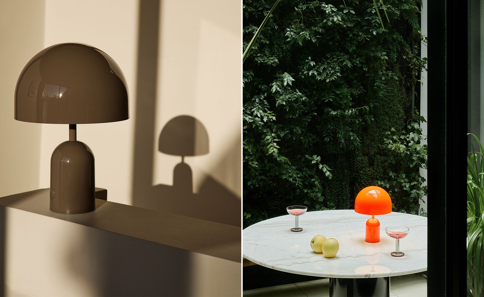 Bell Portable Table Lamp by Tom Dixon from Tom Dixon CA Modern Home