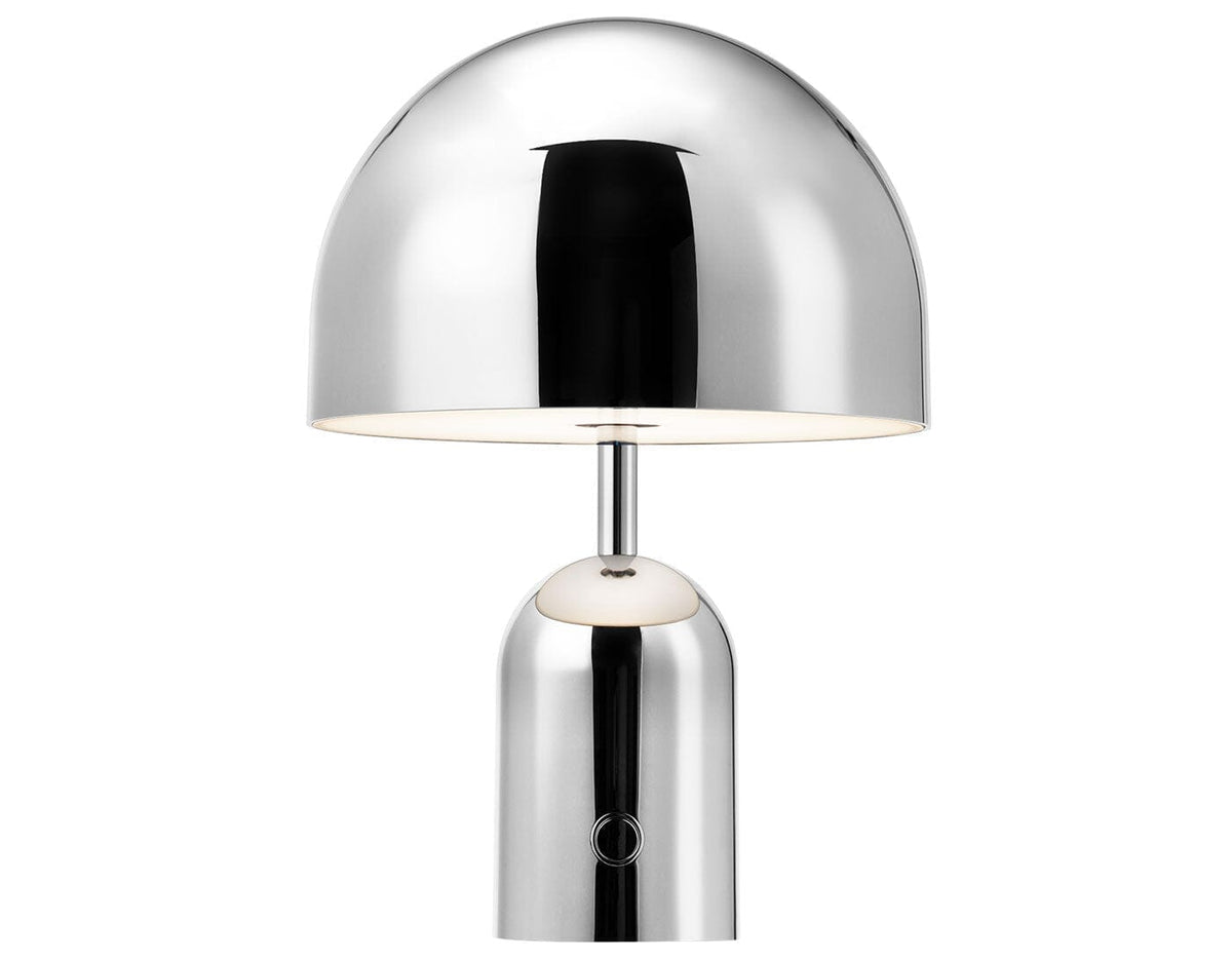 Bell Portable Table Lamp Table Lamps Tom Dixon Silver 