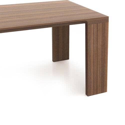 Bensen Radii Table Tables Bensen 280 Solid Walnut 