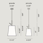 Birdie Suspension Lamp suspension lamps Foscarini 