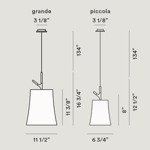 Birdie Suspension Lamp suspension lamps Foscarini 