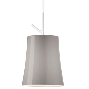 Birdie Suspension Lamp suspension lamps Foscarini Large Grey 