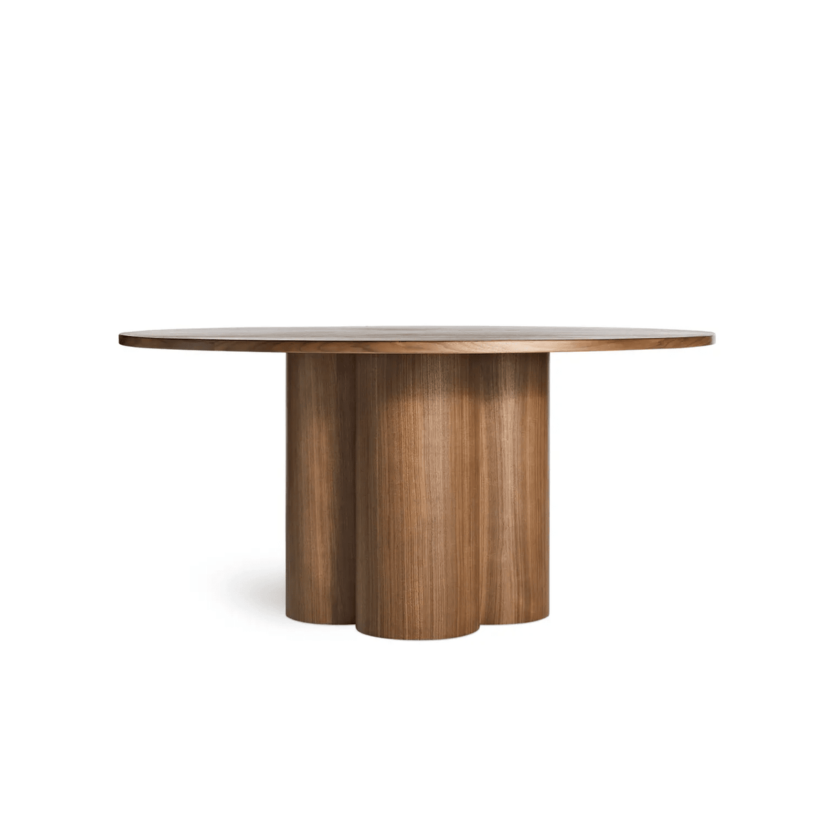 4/4 Round Dining Table Dining Tables BluDot Large Walnut 