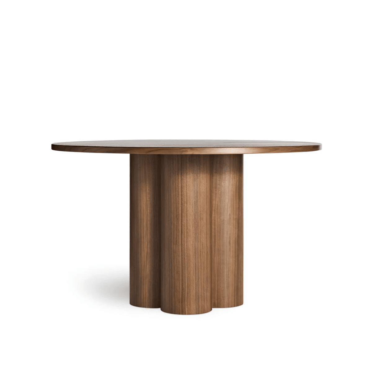 4/4 Round Dining Table Dining Tables BluDot Small Walnut 