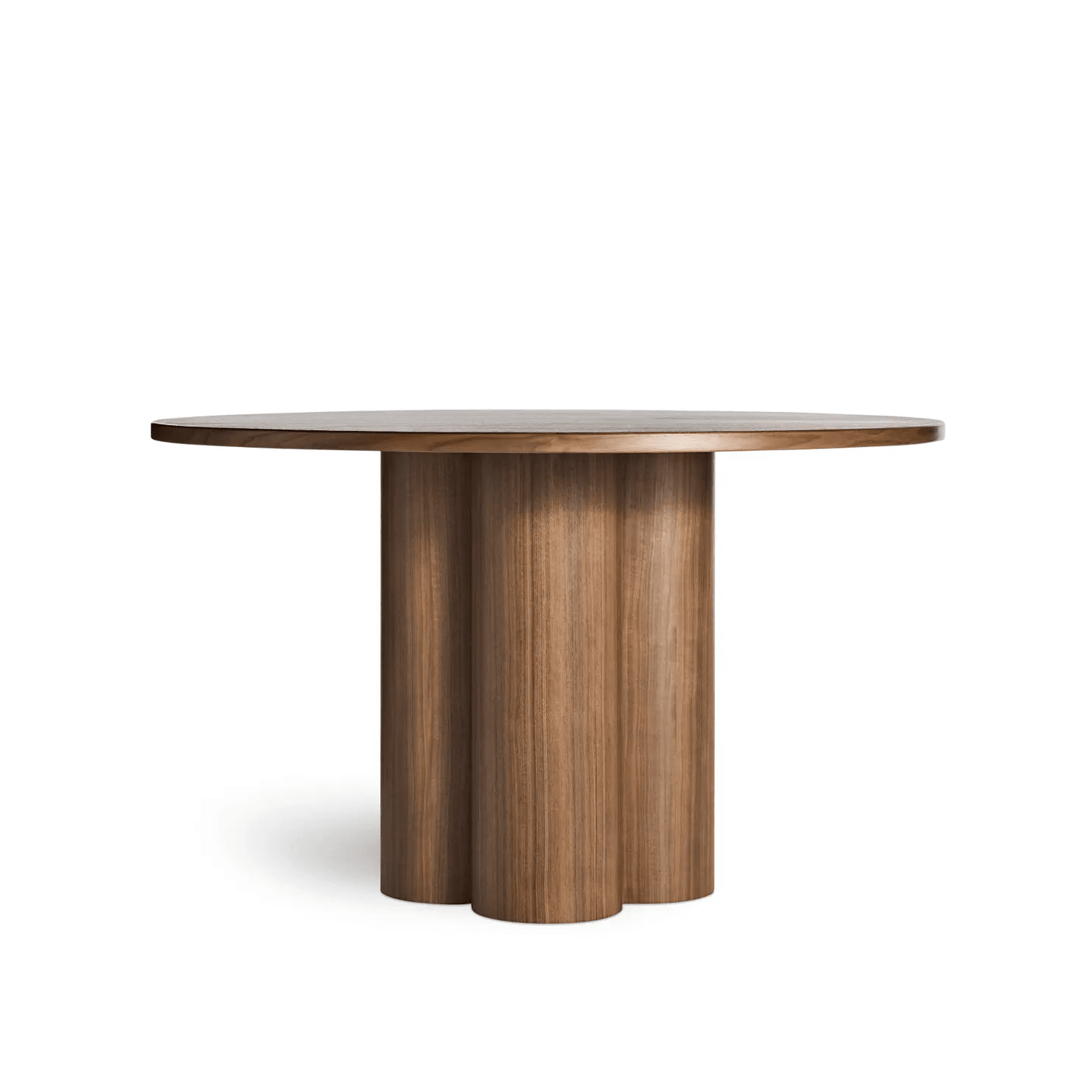 4/4 Round Dining Table Dining Tables BluDot Small Walnut 