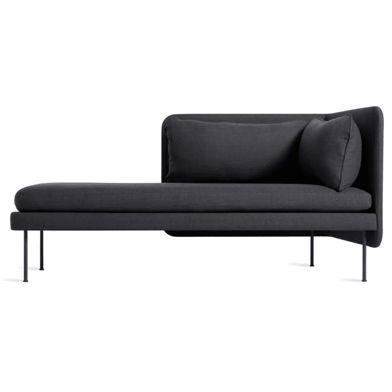 Bloke Chaise Sofa BluDot Rostenkowski Blue Left Chaise 