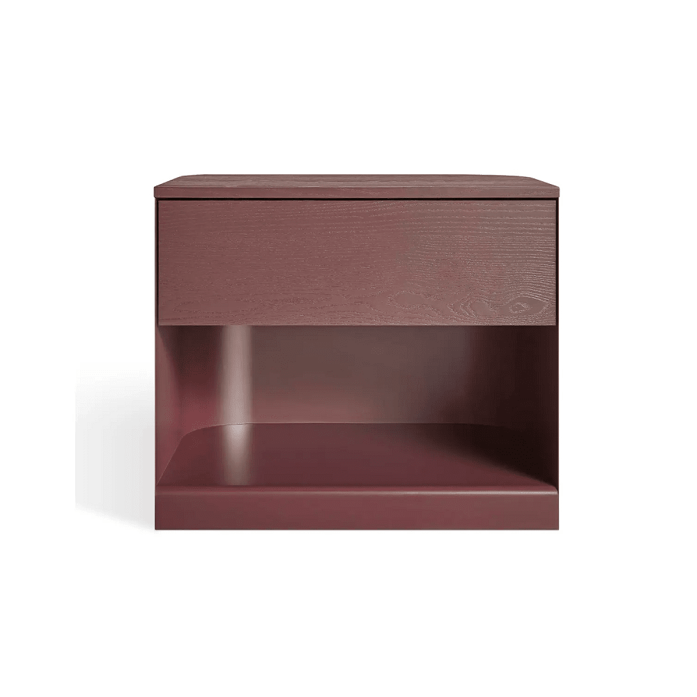 Dally Nightstand side/end table BluDot Oxblood 