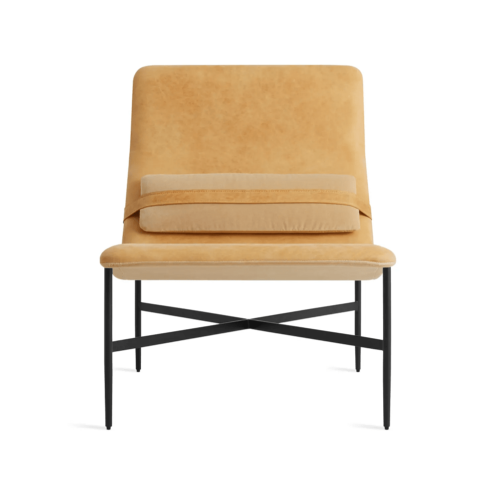 Deep Thoughts Leather Lounge Chair - CA Modern Home