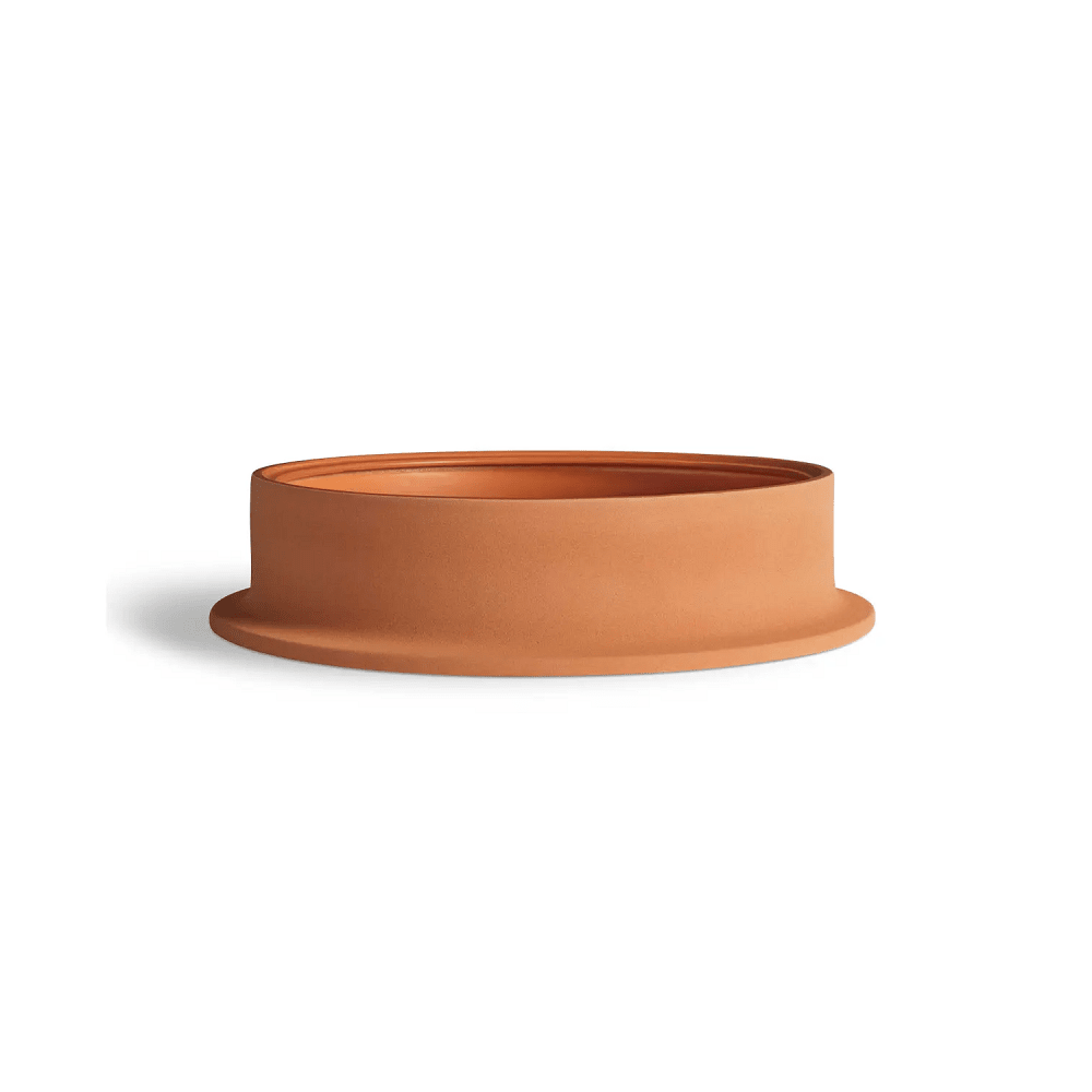 Flange Bowl bowls BluDot Large Terracotta 