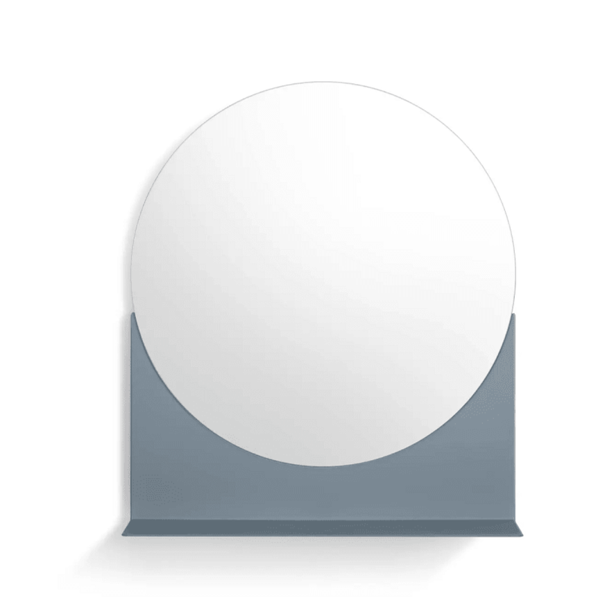 Glance Mirror mirror BluDot Grey Blue 