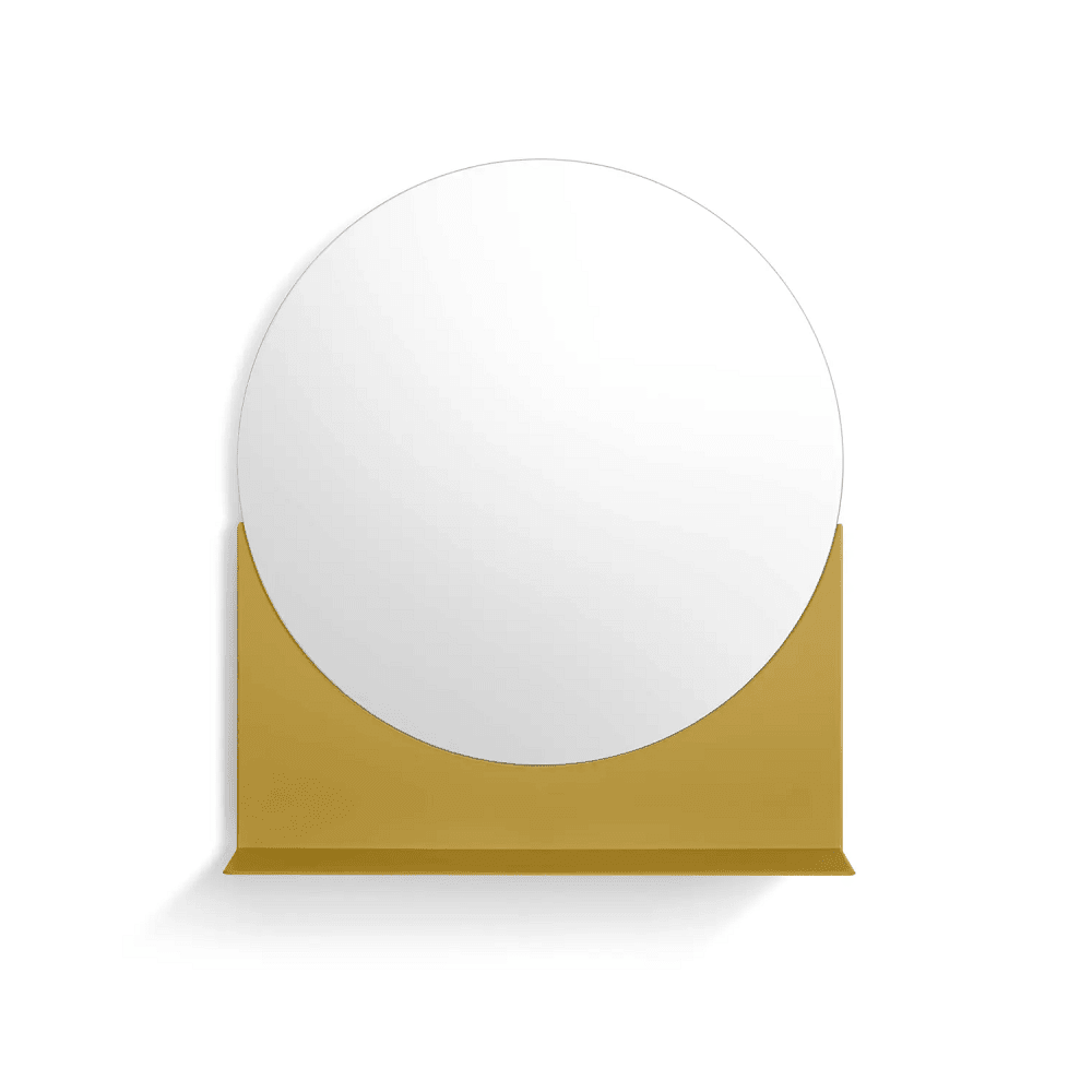 Glance Mirror mirror BluDot Mustard 