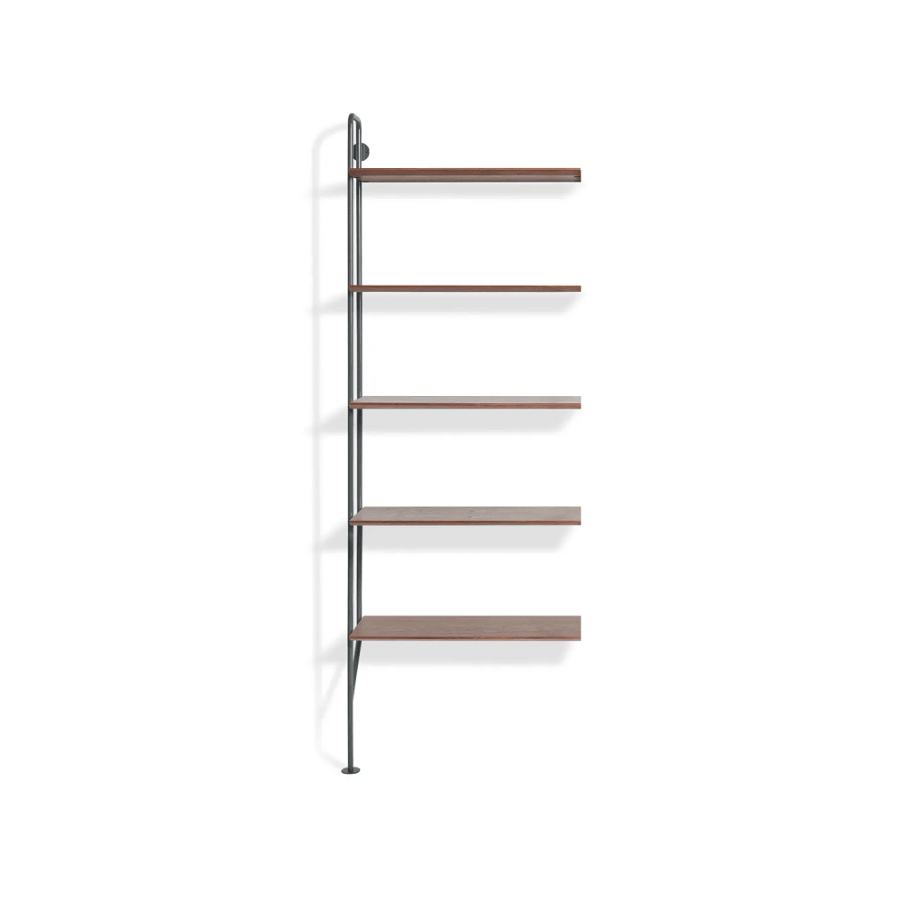 Hitch Add-on Bookcase storage BluDot Slate / Walnut 