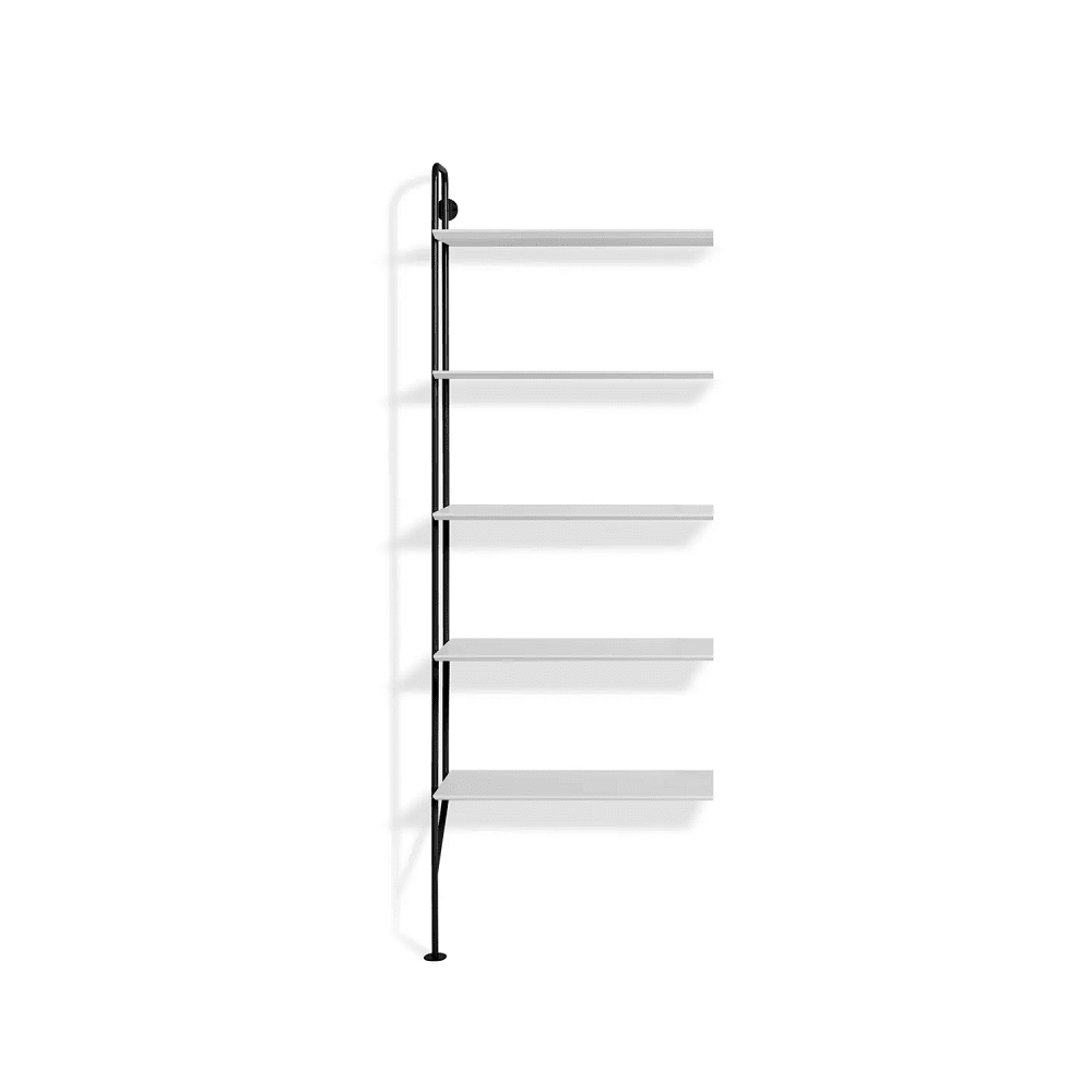 Hitch Add-on Bookcase storage BluDot White / Black 