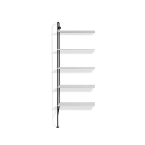 Hitch Add-on Bookcase storage BluDot White / Black 