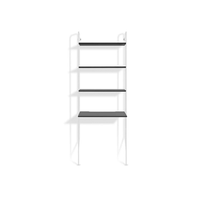 Hitch Bookcase storage BluDot Black / White 