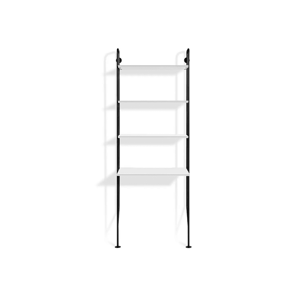 Hitch Bookcase storage BluDot White / Black 