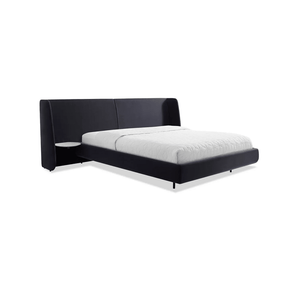 Hunker Bed Beds BluDot Queen Skidway Ink Marble