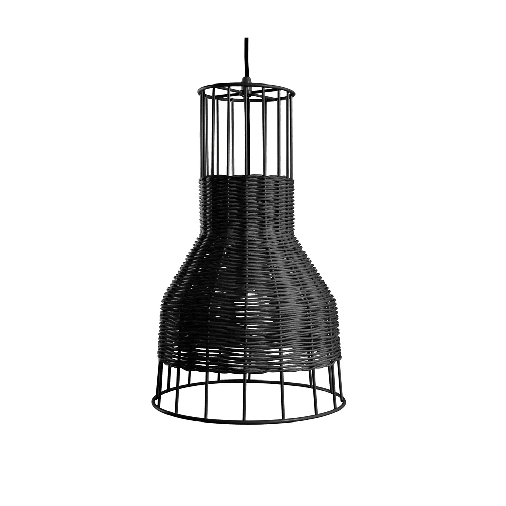 Laika Small Pendant Light hanging lamps BluDot Black 