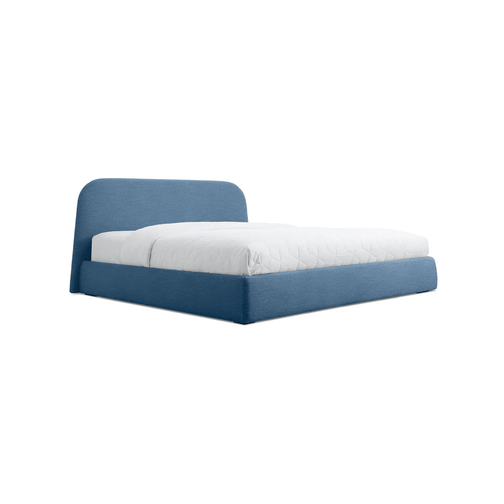 Lid Bed Beds BluDot Vesper Marine Blue King 