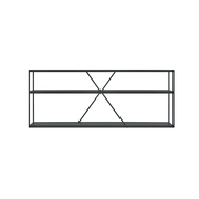 NeedWant Long and Low Shelving storage BluDot Oblivion 