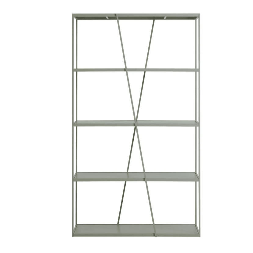 NeedWant Narrow Shelving storage BluDot Grey Green 