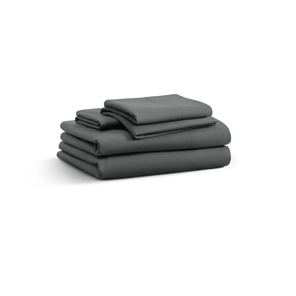 Blu Dot Percale Sheet Set Blu Dot - Beds BluDot Full Charcoal 