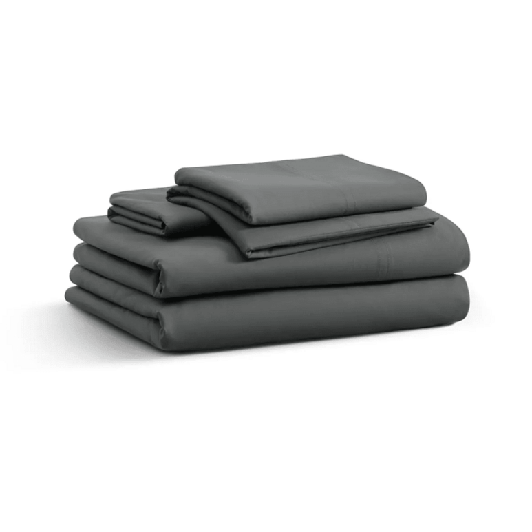 Blu Dot Percale Sheet Set Blu Dot - Beds BluDot Twin Charcoal 