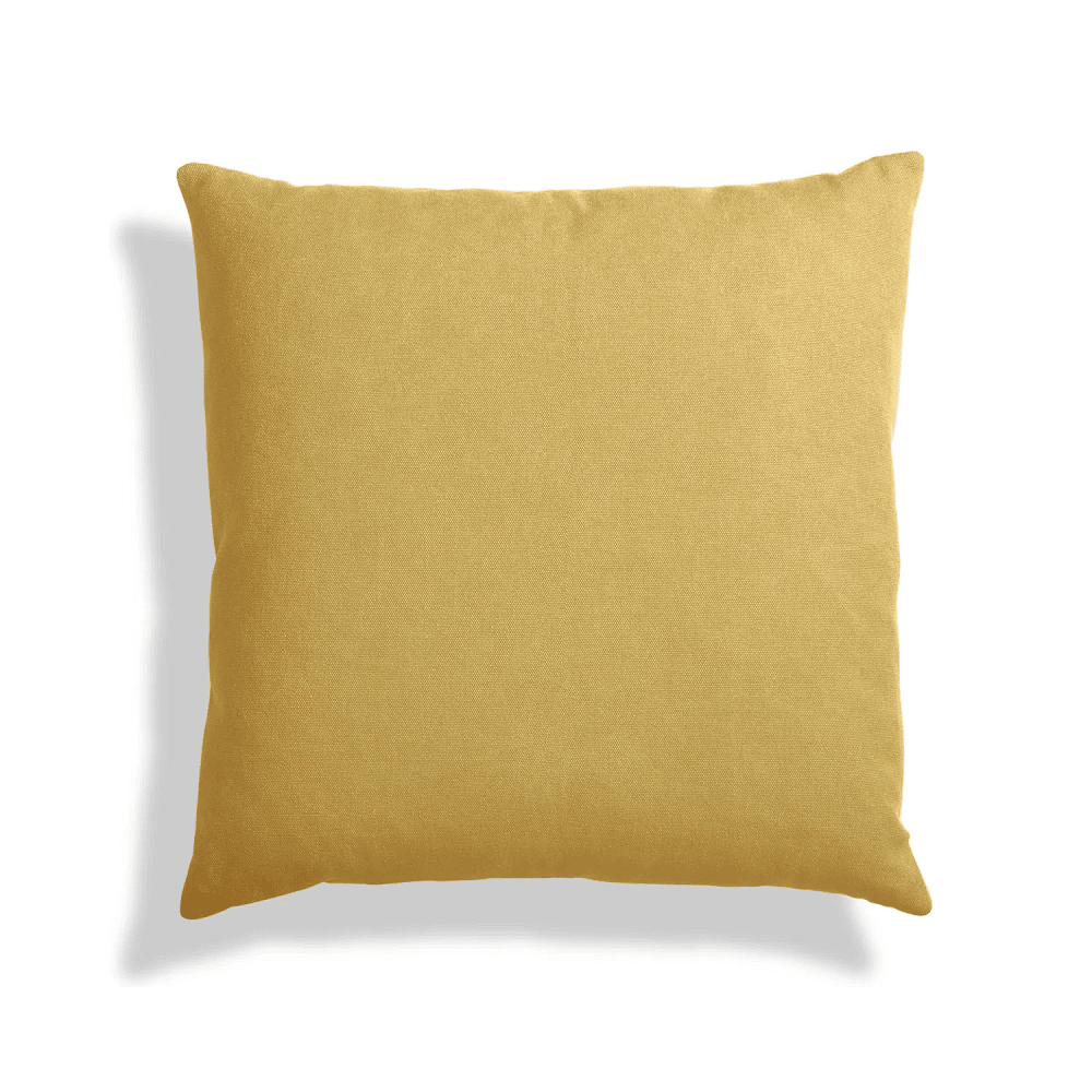 Signal 20" Square Pillow Pillows BluDot Fabric Barto Ochre 