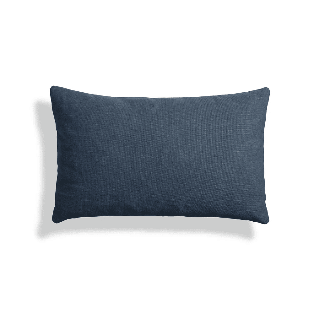 Signal Lumbar Pillow Pillows BluDot Fabric Barto Navy 20" x 13" 