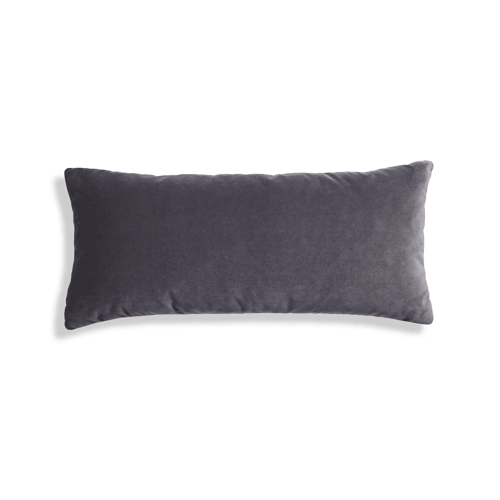 Signal Lumbar Pillow Pillows BluDot Skidway Ink Velvet 30" x 13" 