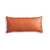 Signal Lumbar Pillow Pillows BluDot Terracotta Leather 30" x 13" 