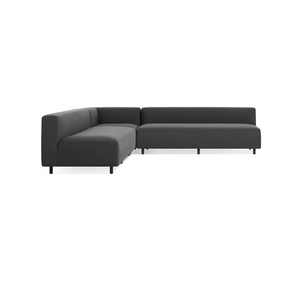 9 Yard Outdoor Armless L Sectional Sofa