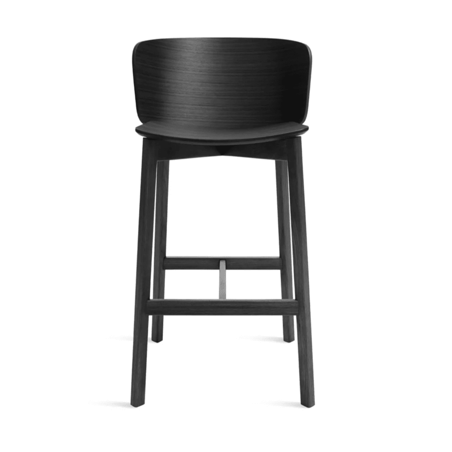 Buddy Stool Stools BluDot Black on Ash Bar 