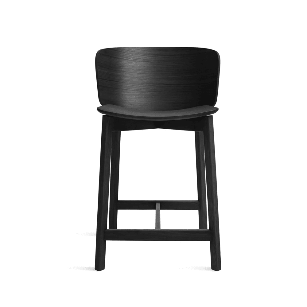 Buddy Stool Stools BluDot Black on Ash Counter 