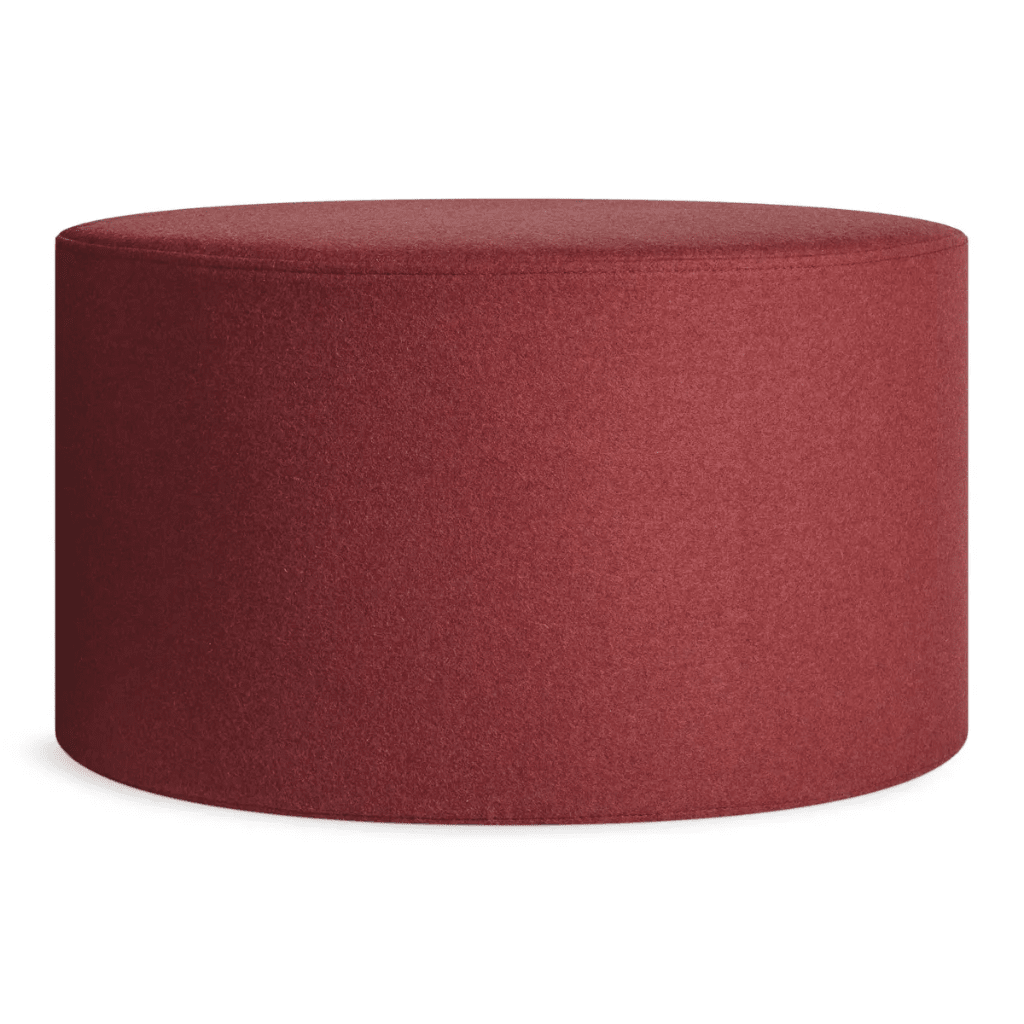 Bumper Large Ottoman ottomans BluDot Vesper Brick 