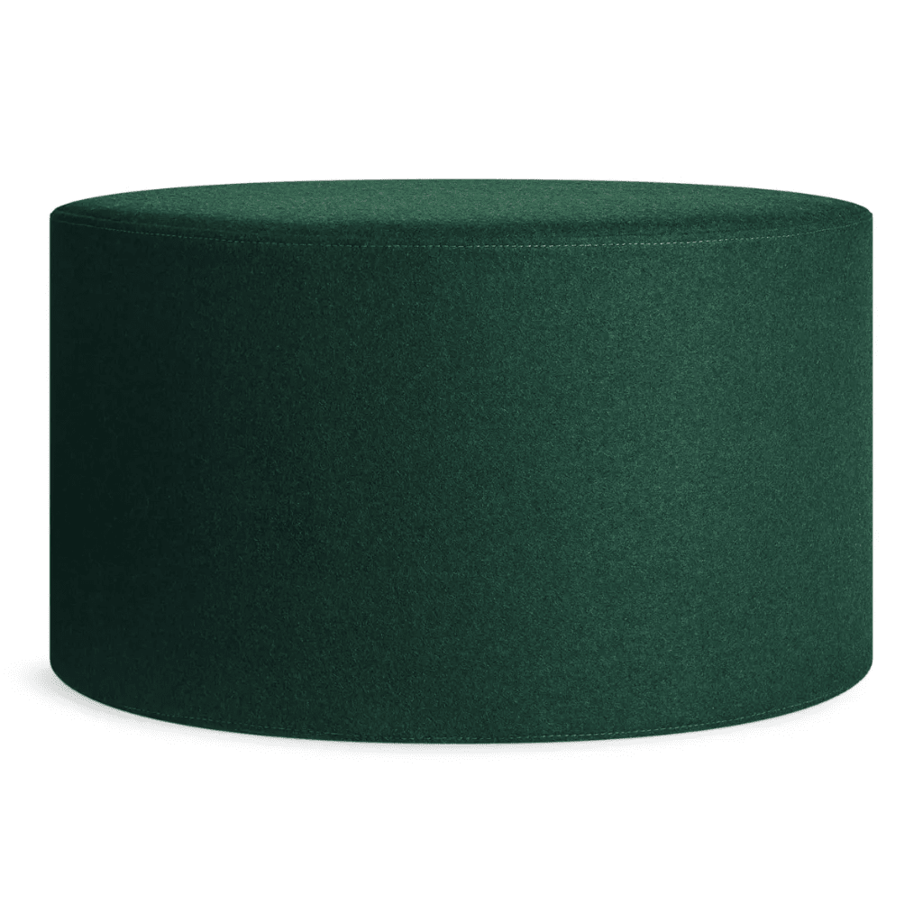 Bumper Large Ottoman ottomans BluDot Vesper Navy Green 