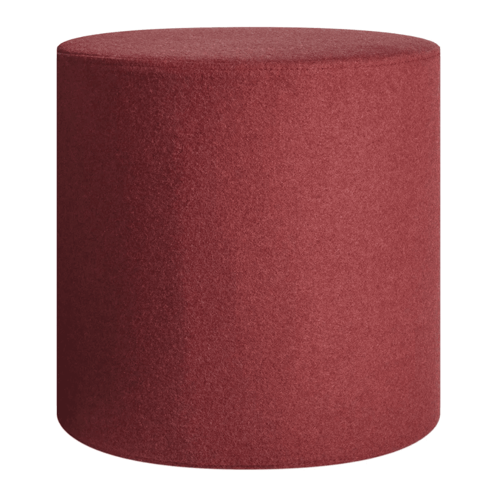 Bumper Ottoman Small ottomans BluDot Vesper Brick 