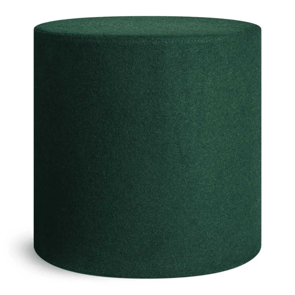 Bumper Ottoman Small ottomans BluDot Vesper Navy Green 