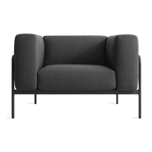 Cache Lounge Chair lounge chair BluDot Sunbrella Coal 