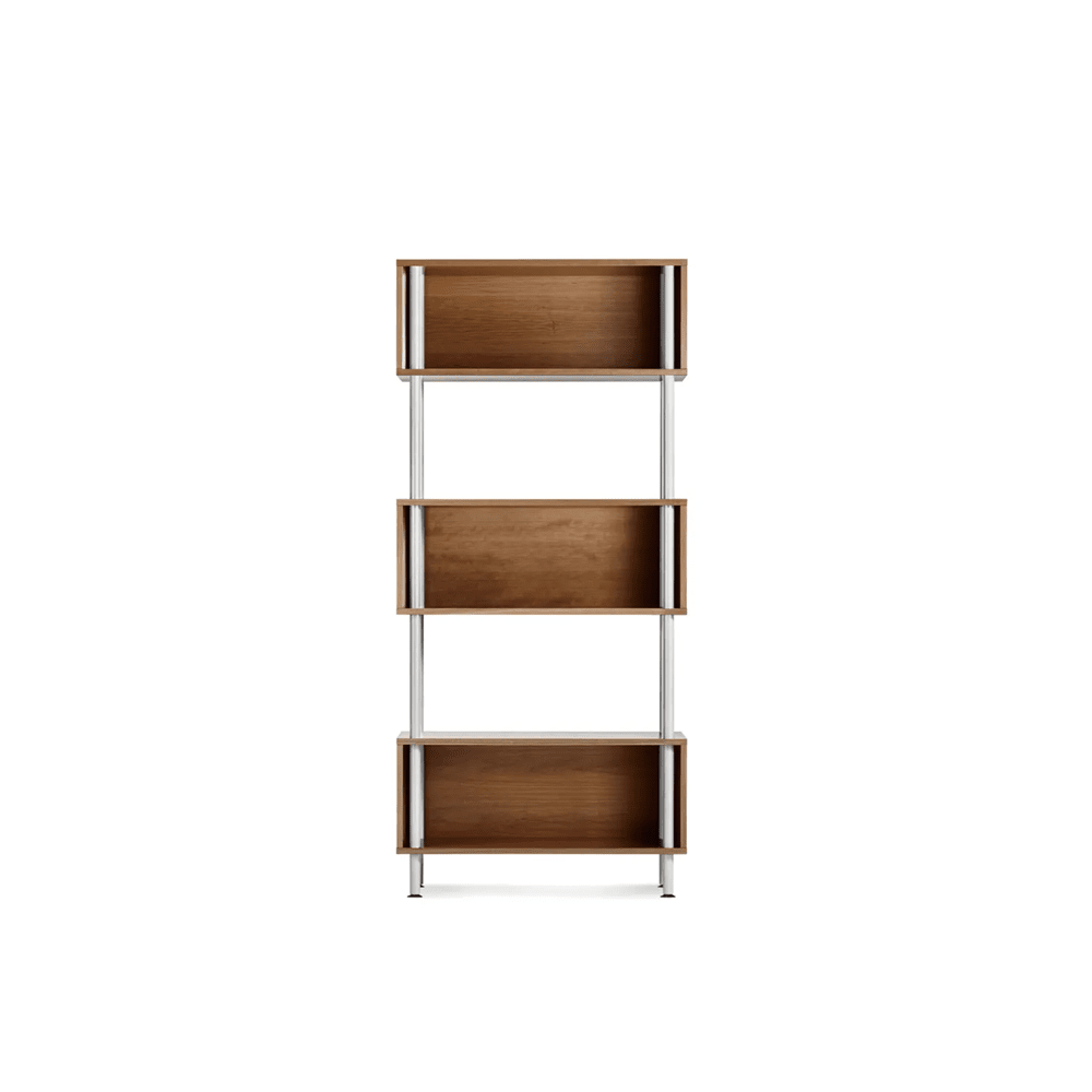 Chicago 3 Box Shelves BluDot Walnut 