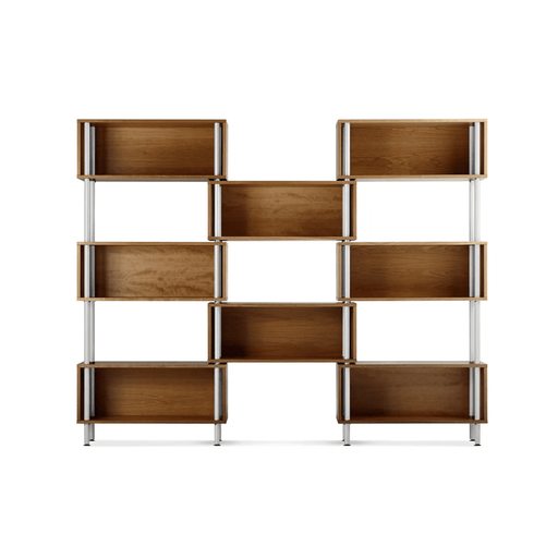 Chicago 8 Box Shelves BluDot Walnut 