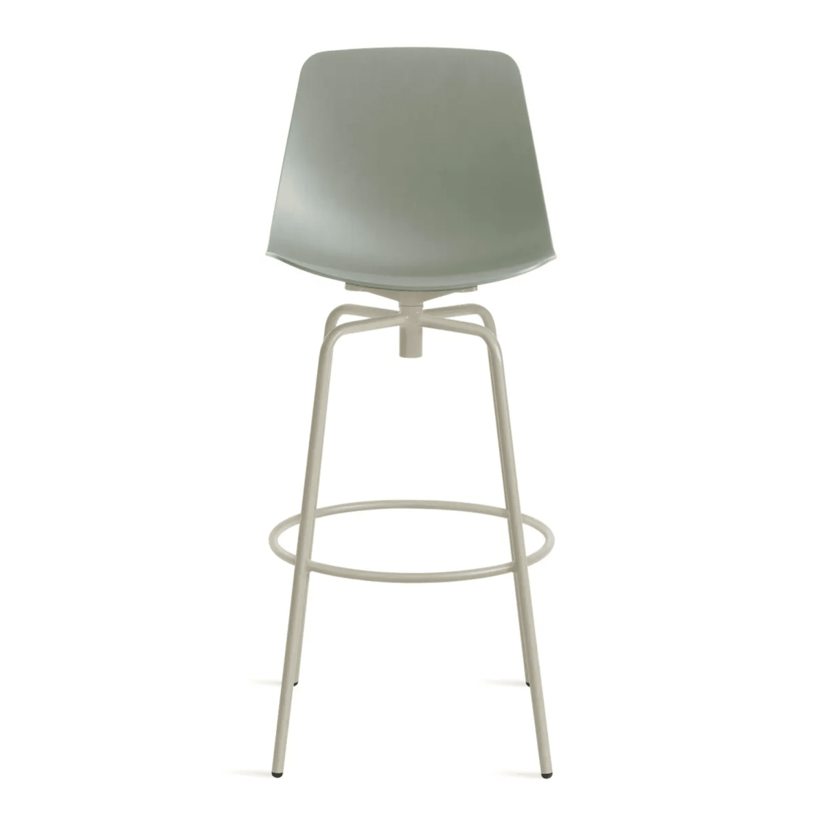Clean Cut Swivel Counter Stool Stools BluDot Grey Green 