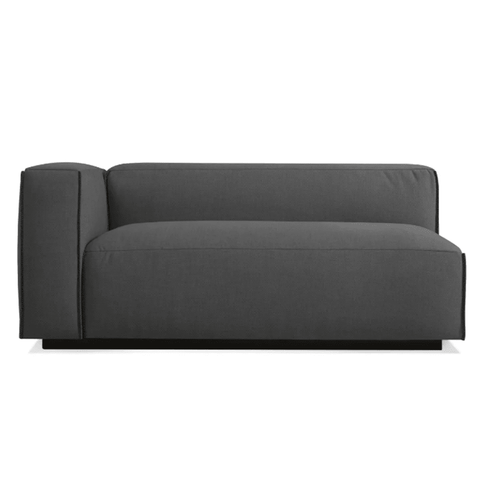 Cleon One Arm Sofa Sofa BluDot Maharam Meld in Panda Left 