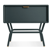 Dang 1 Drawer Nightstand nightstand BluDot Navy Green 
