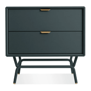 Dang 2 Drawer Nightstand nightstand BluDot Navy Green 