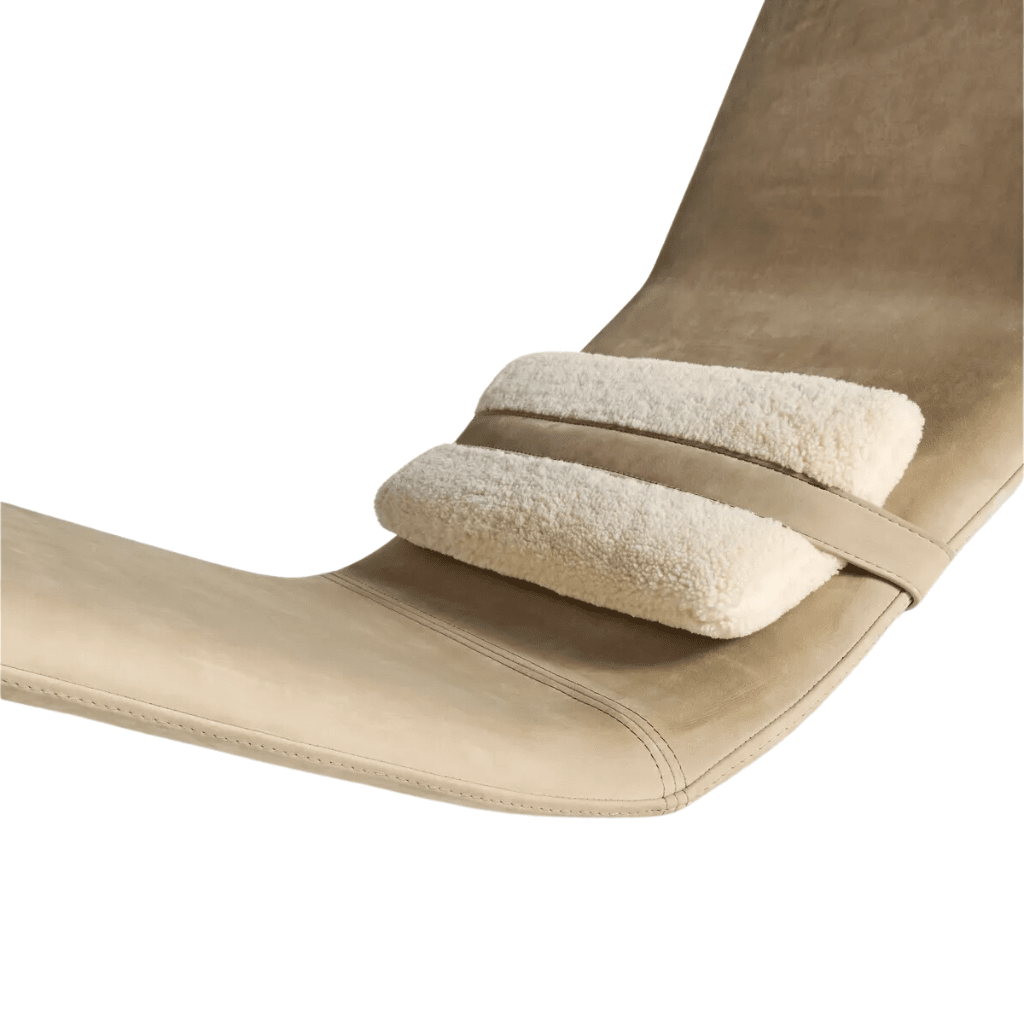 Deep Thoughts Leather Chaise lounge chair BluDot 