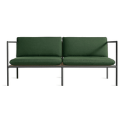Dog Days Outdoor 2 Seat Sofa sofa BluDot Sunbrella Ivy / Charcoal 