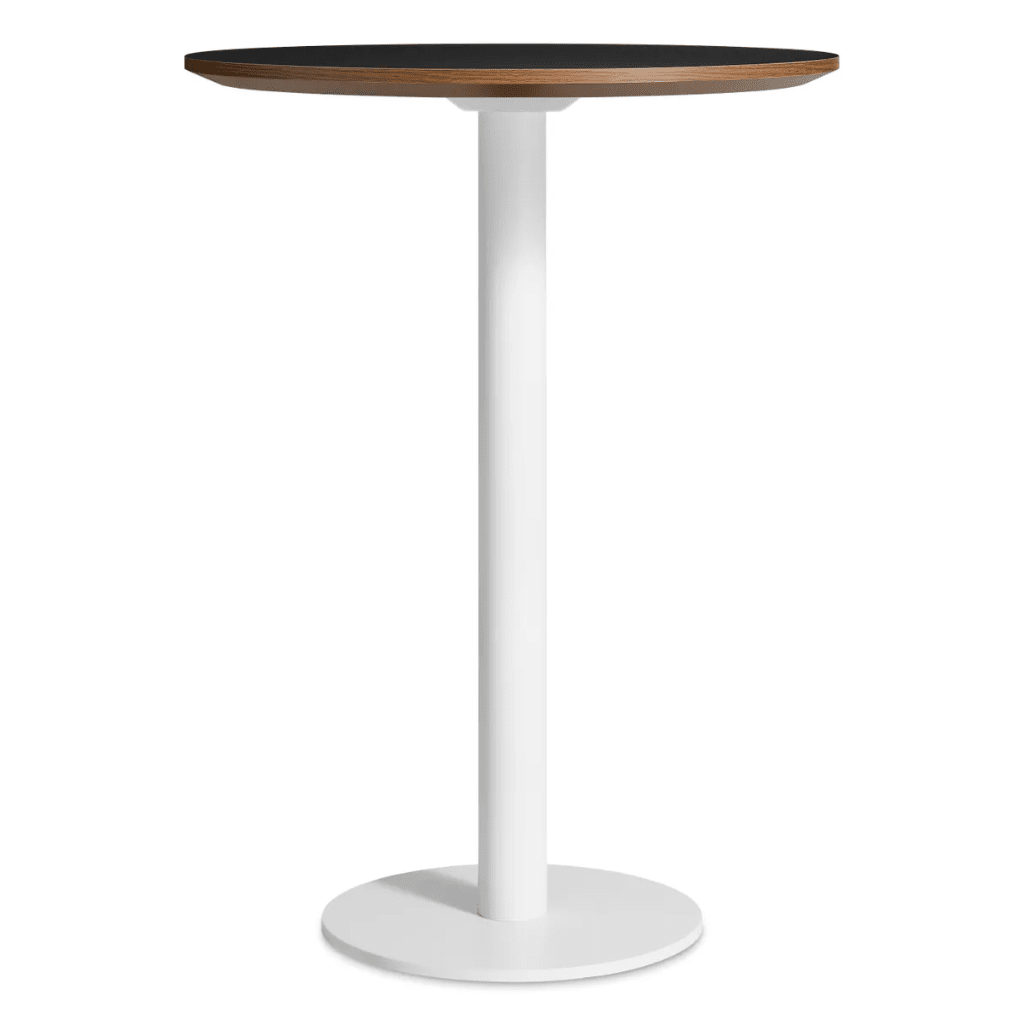 Easy 30&quot; Bar Height Cafe Table Coffee Tables BluDot Black Laminate/White 