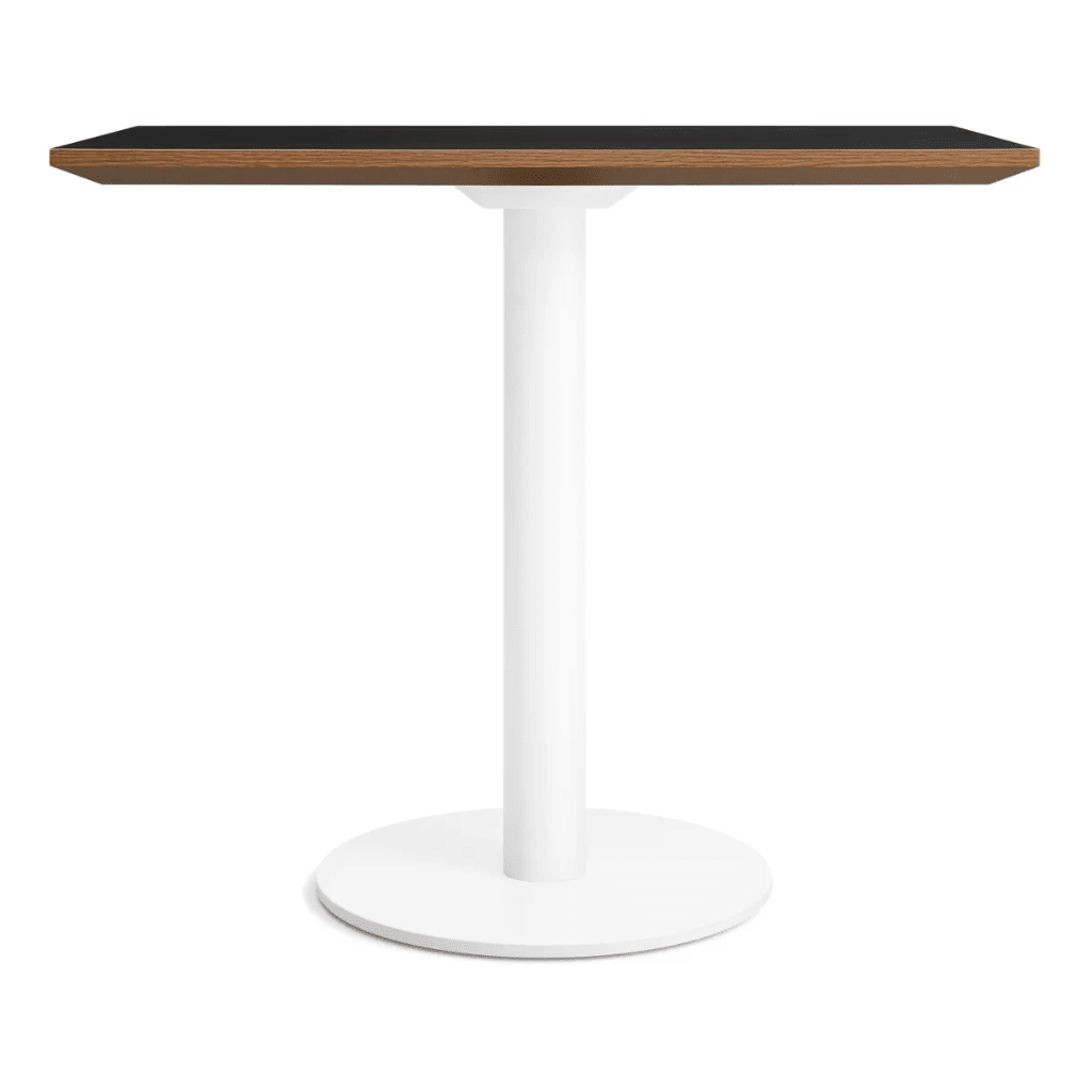 Easy 32 Rectangle Cafe Table Tables BluDot Black Laminate/White 