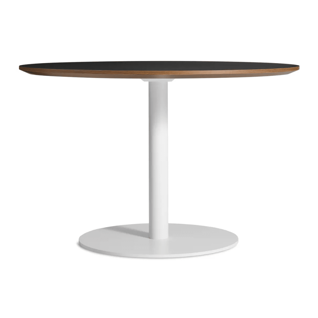 Easy 48" Dining Table Tables BluDot Black Laminate/White 